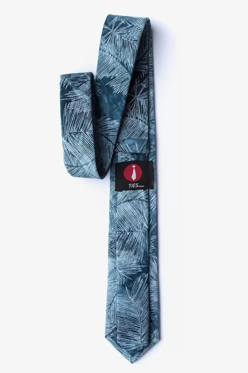Ties Medina Blue Skinny Tie Outlet