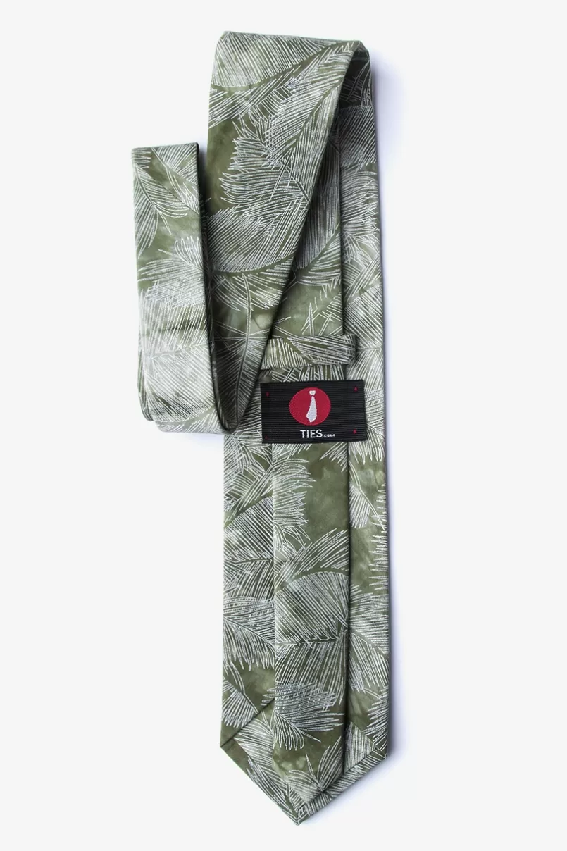 Ties Medina Extra Long Tie Olive Sale