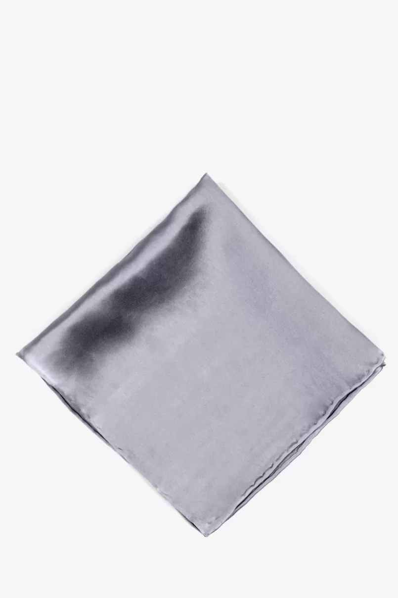Ties Medium Gray Pocket Square MediumGray Online