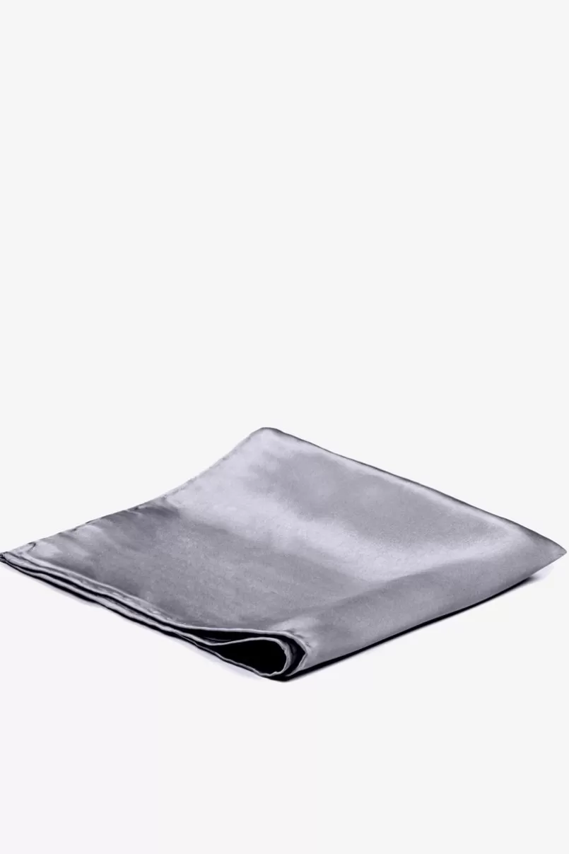 Ties Medium Gray Pocket Square MediumGray Online