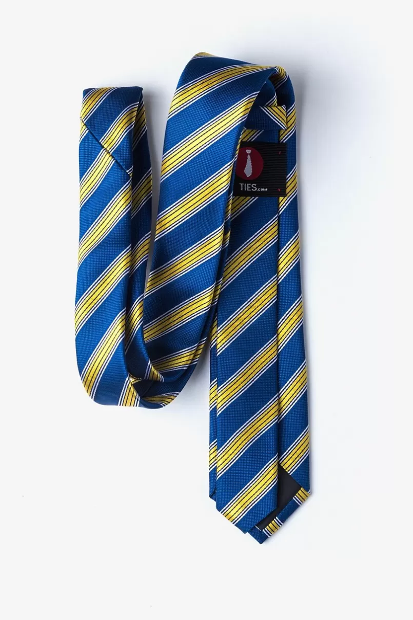 Ties Melville Blue Skinny Tie Flash Sale