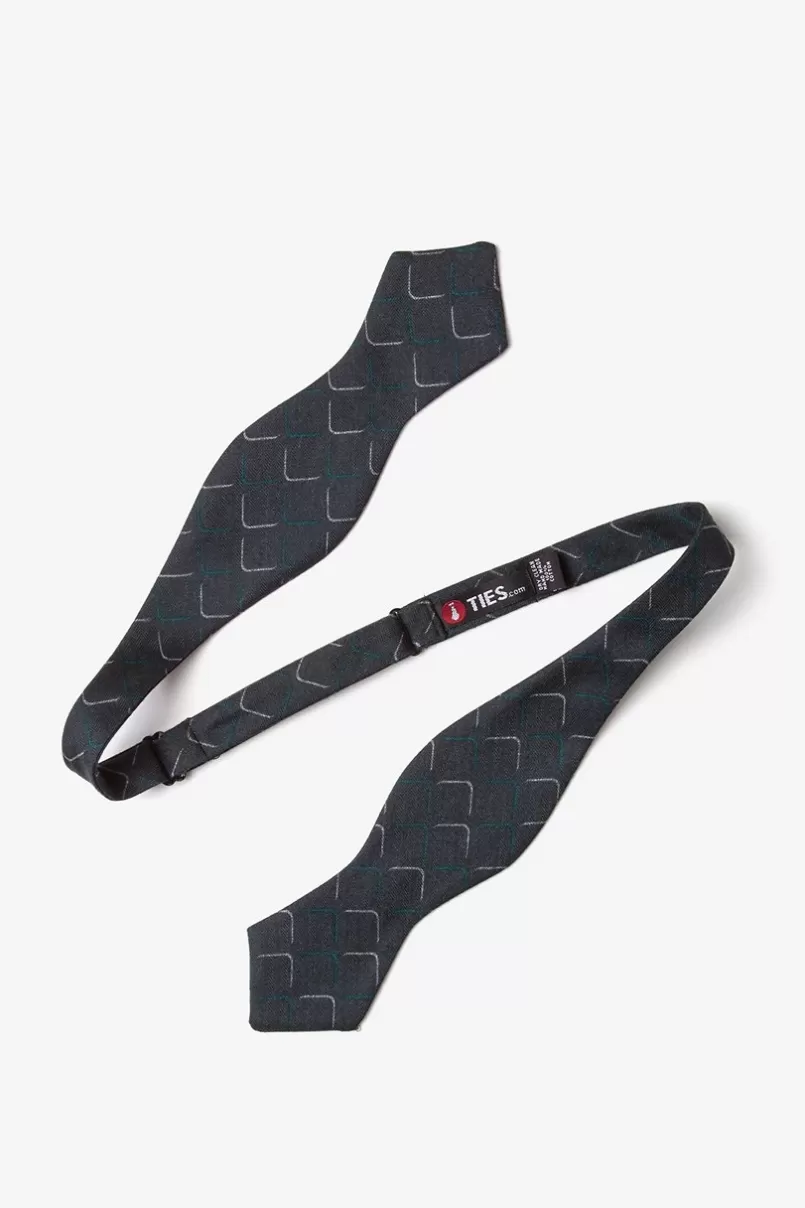 Ties Mesa Diamond Tip Bow Tie Green Shop