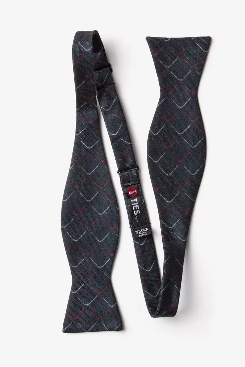 Ties Mesa Self-Tie Bow Tie Red Fashion