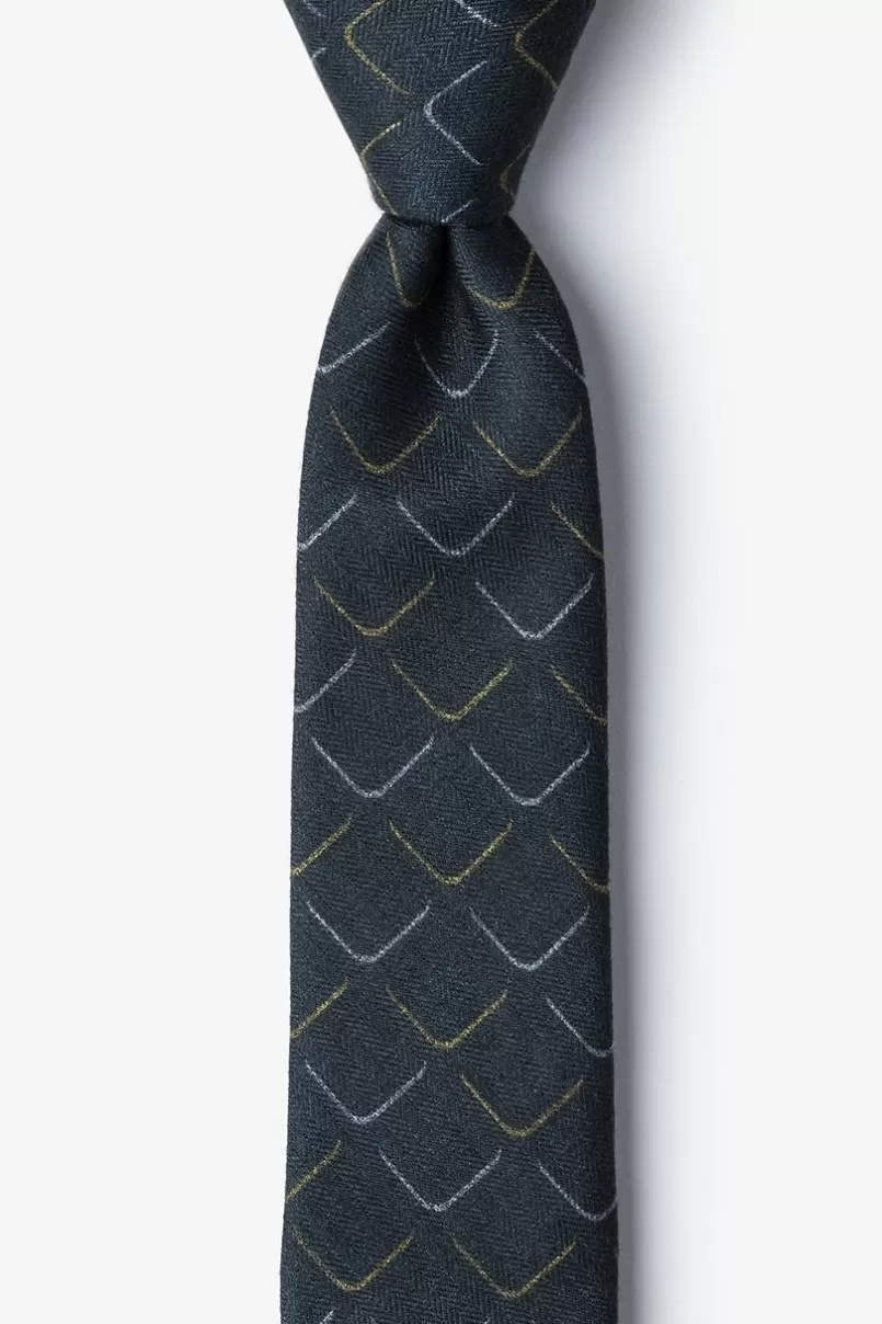 Ties Mesa Skinny Tie Yellow Fashion