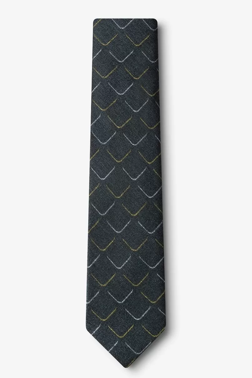 Ties Mesa Skinny Tie Yellow Fashion