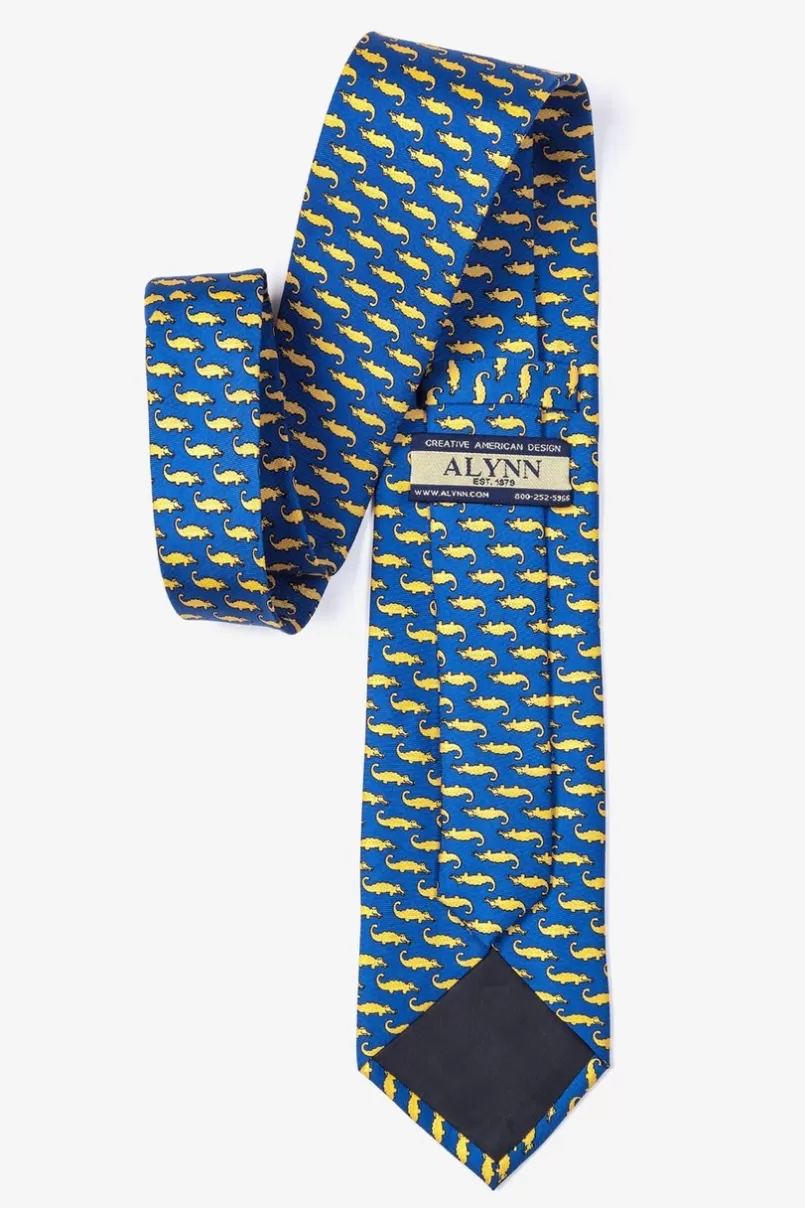 Ties Mini Alligators Tie Blue Cheap