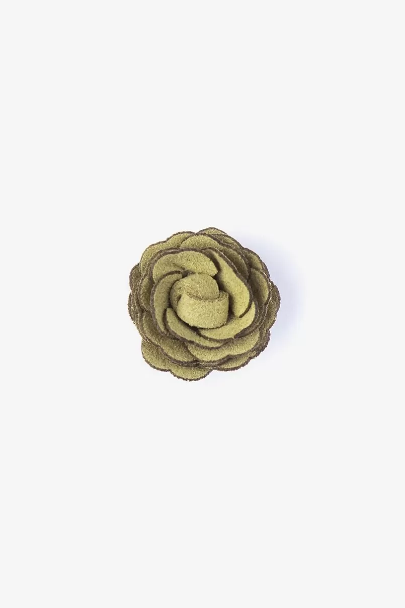 Ties Mini Flower Lapel Pin Citrine Store