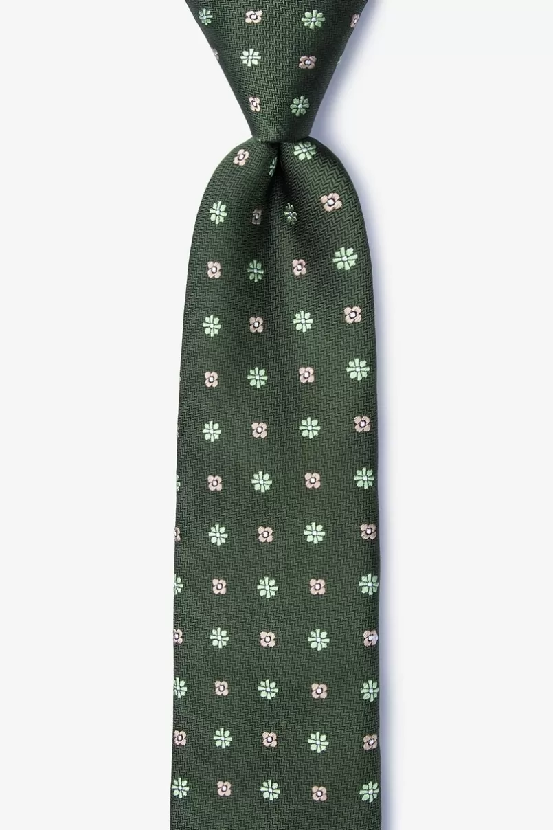 Ties Monkey Skinny Tie Green Cheap