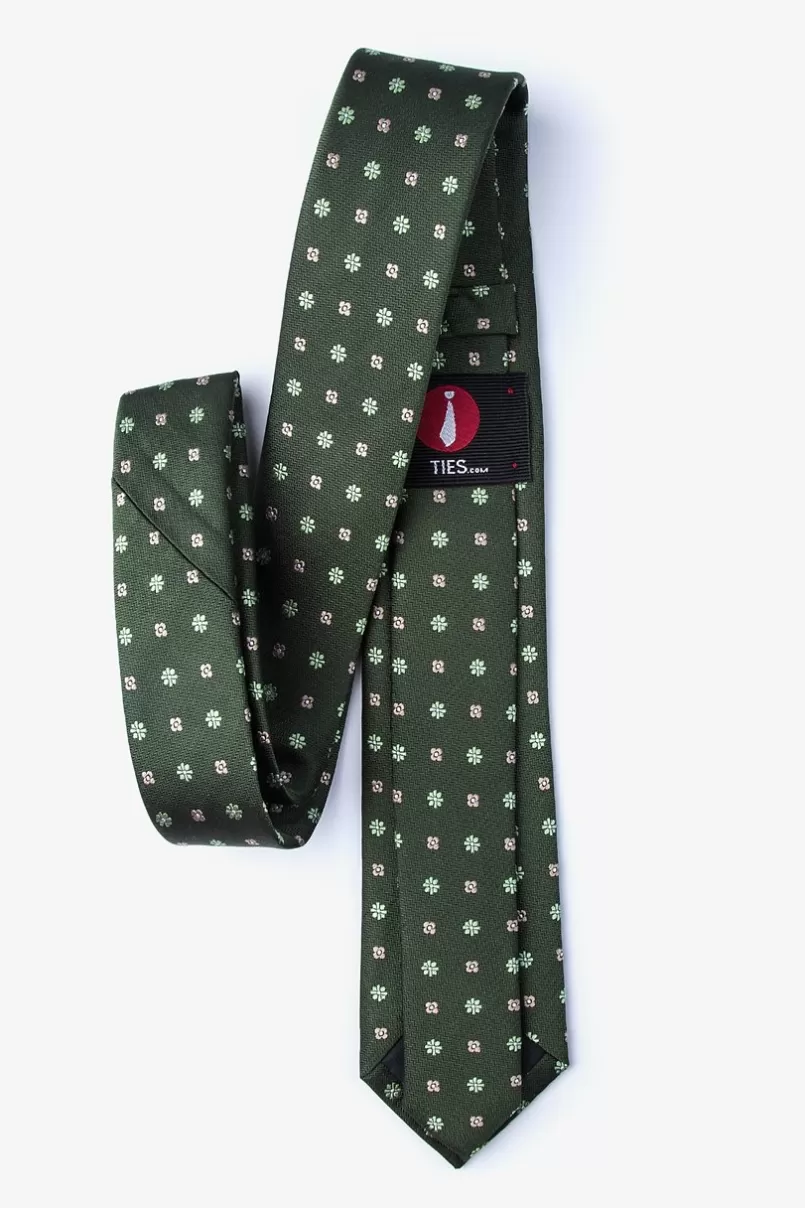 Ties Monkey Skinny Tie Green Cheap