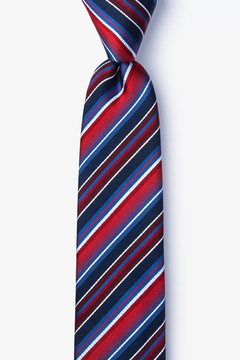 Ties Moy Skinny Tie Red Online