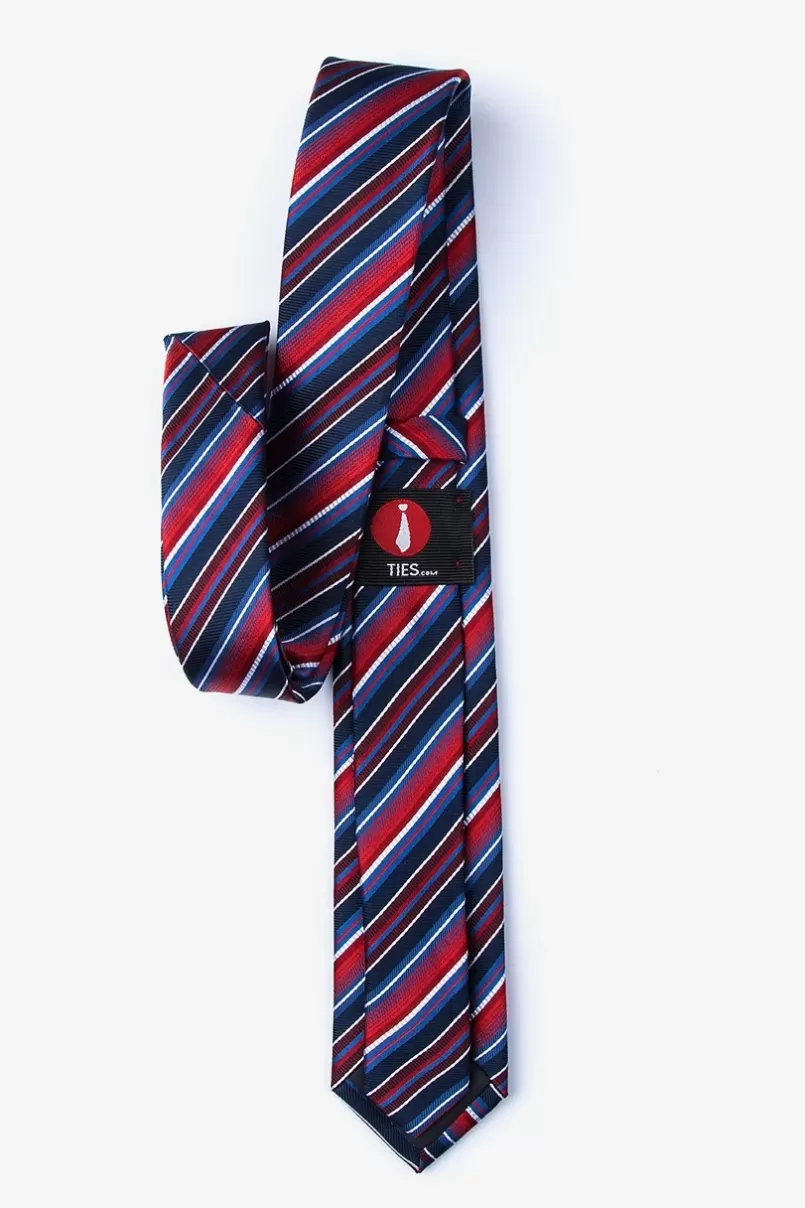 Ties Moy Skinny Tie Red Online