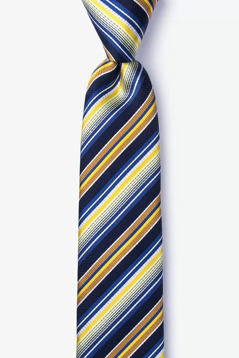 Ties Moy Skinny Tie Yellow Shop