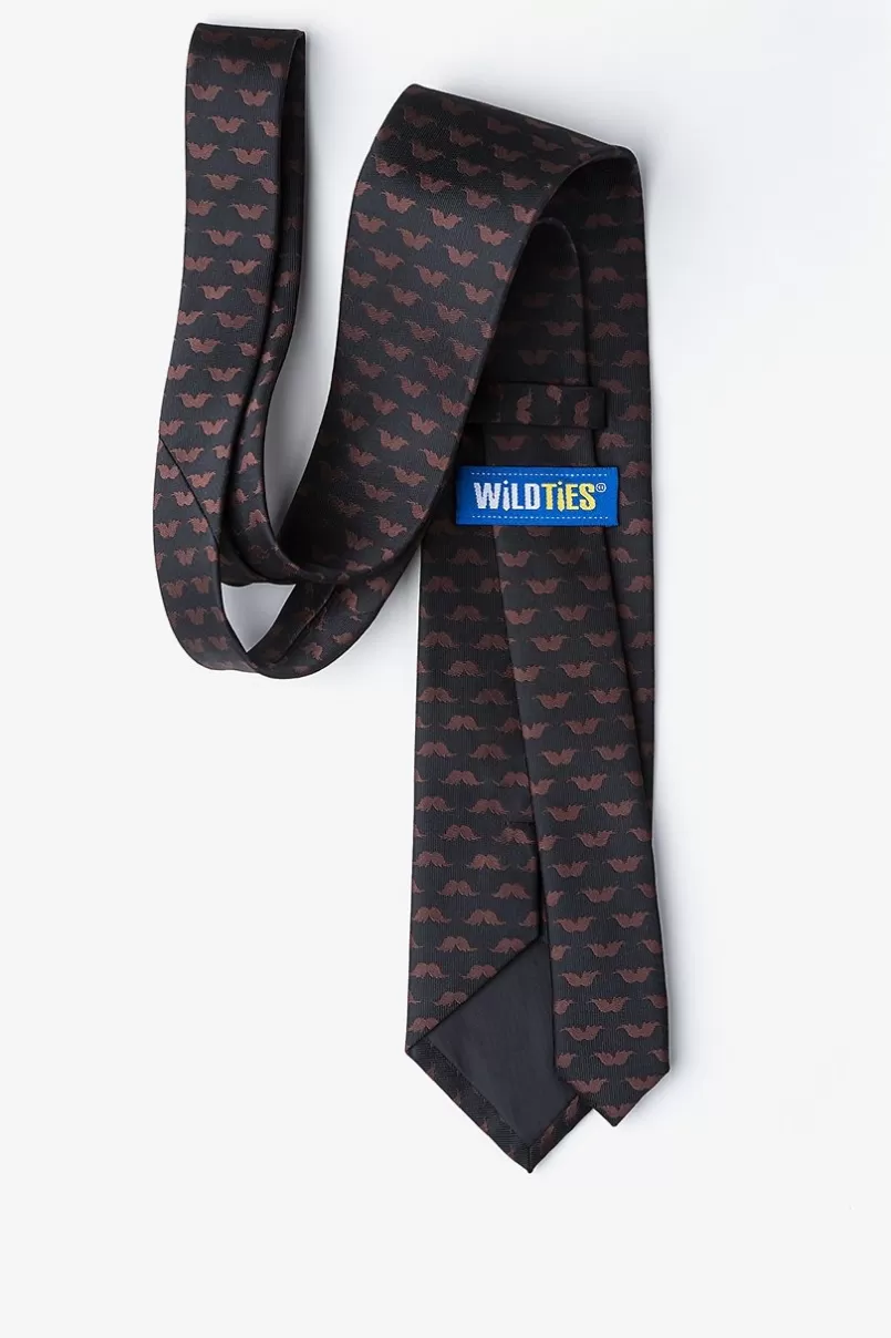 Ties Mustache Repeat Extra Long Tie Black Outlet
