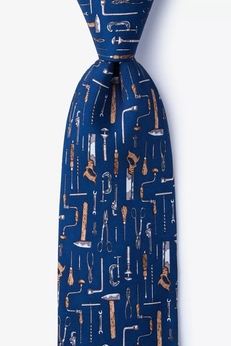 Ties Nailed It Navy Blue Tie Discount
