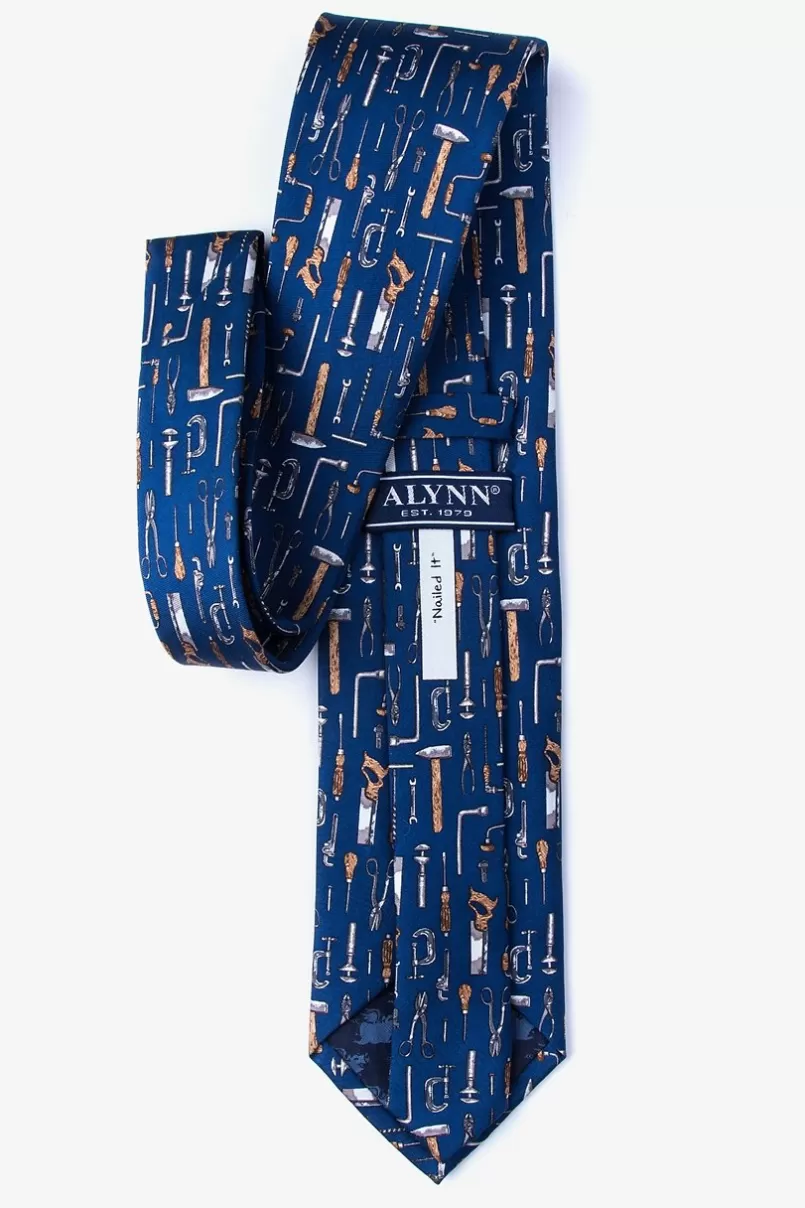 Ties Nailed It Navy Blue Tie Discount