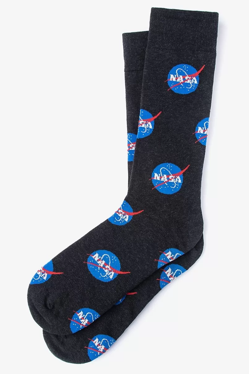 Ties Nasa Meatball Logo Sock Black Best