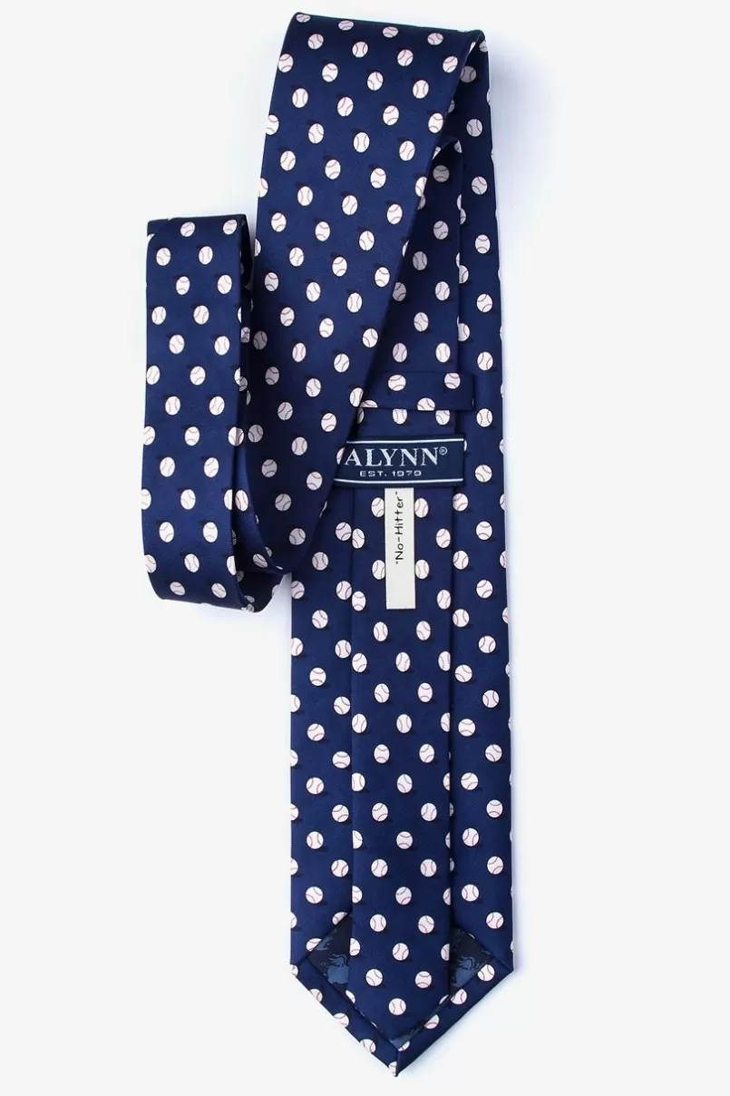 Ties No Hitter Navy Blue Tie New