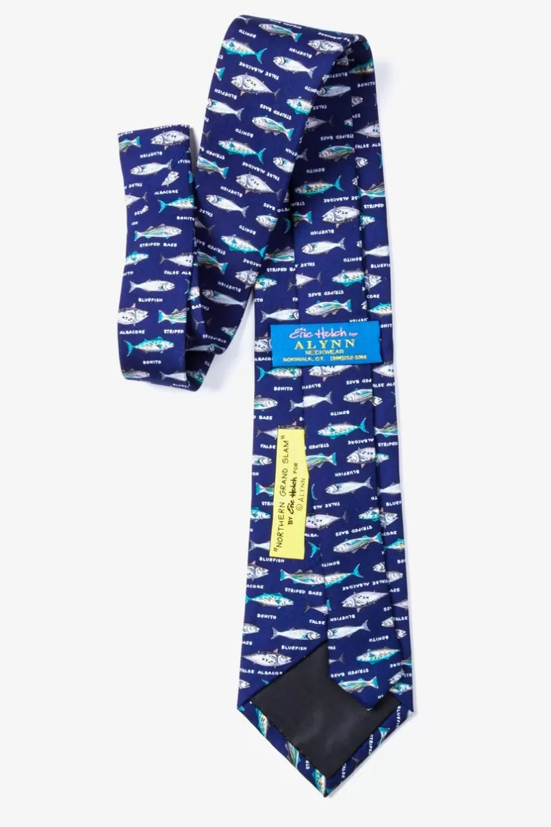 Ties Northern Grand Slam Navy Blue Tie Store