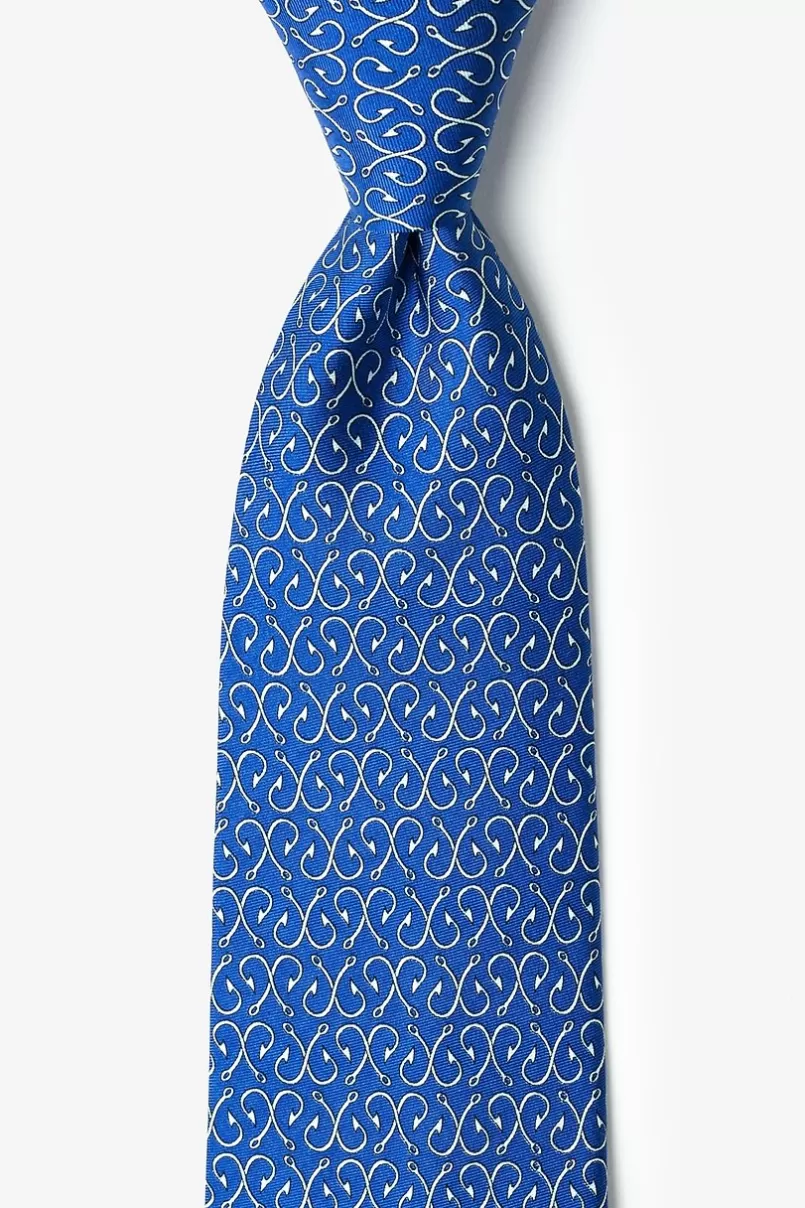 Ties Off the Hook Navy Blue Tie New
