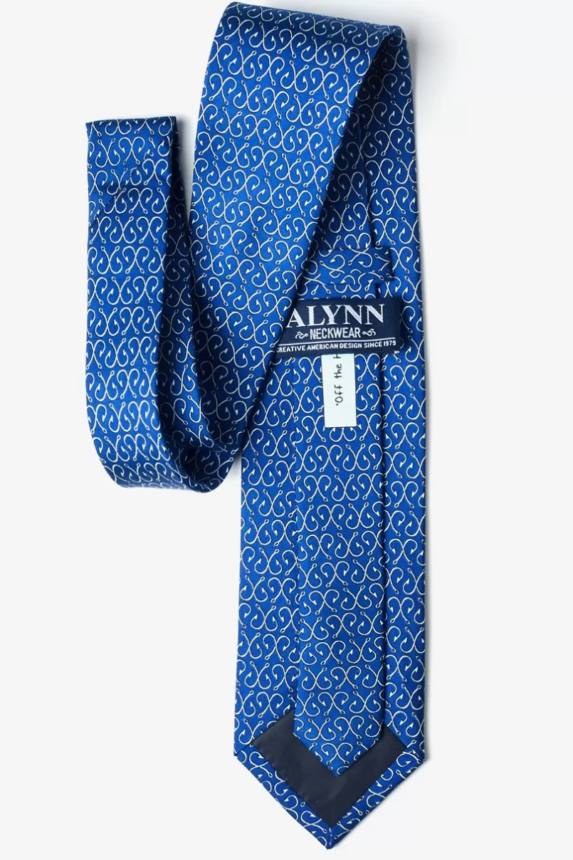 Ties Off the Hook Navy Blue Tie New