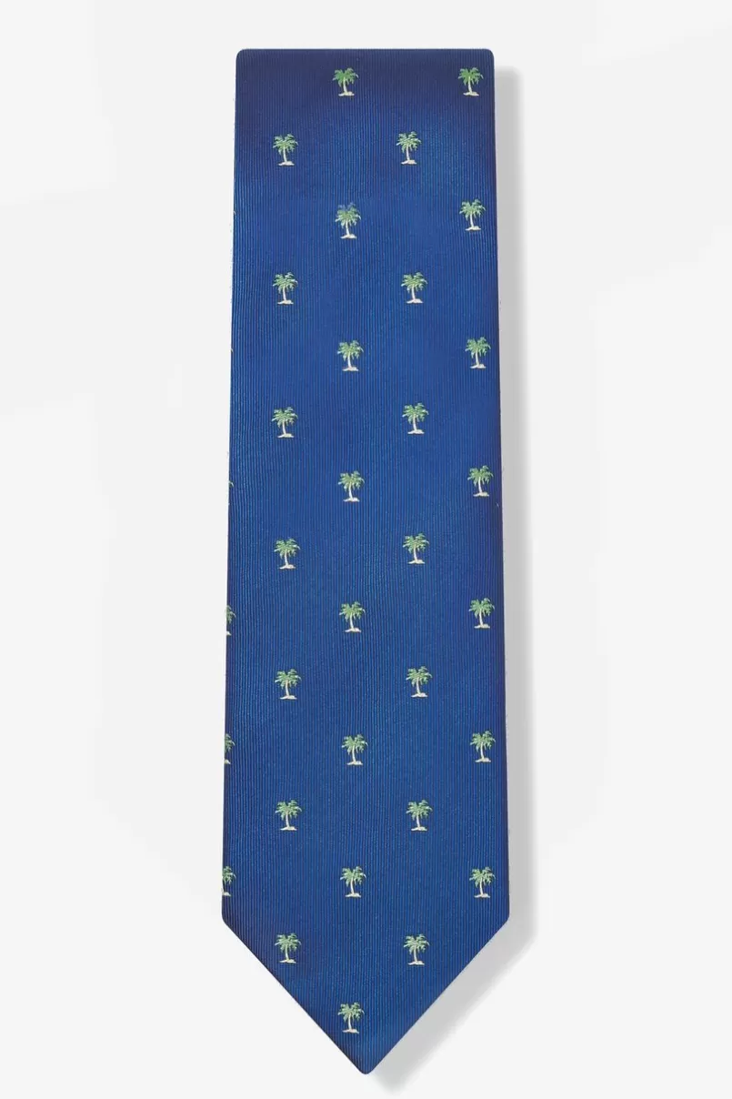 Ties Off Tropic Blue Tie Flash Sale