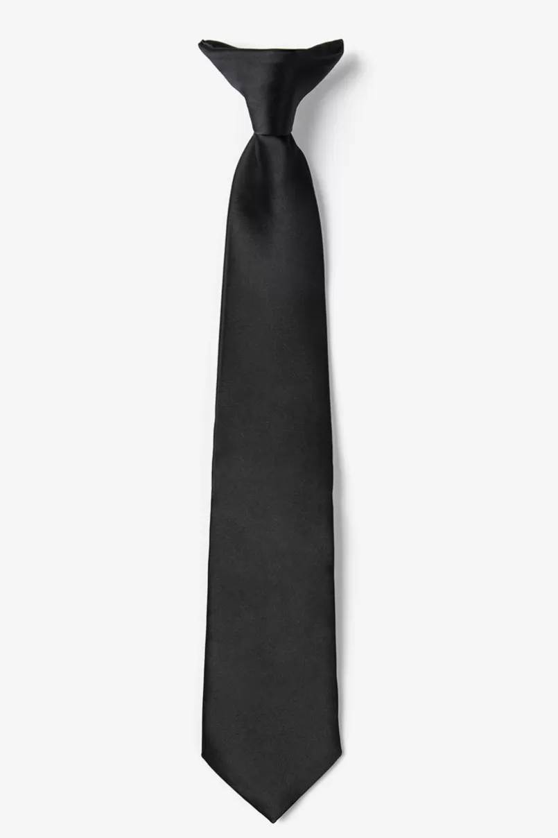 Ties Clip-on Tie For Boys Onyx Hot