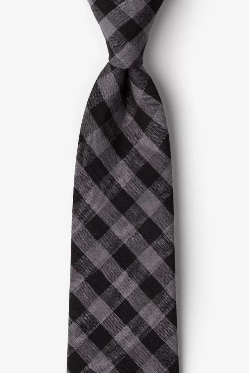 Ties Pasco Extra Long Tie Black Discount