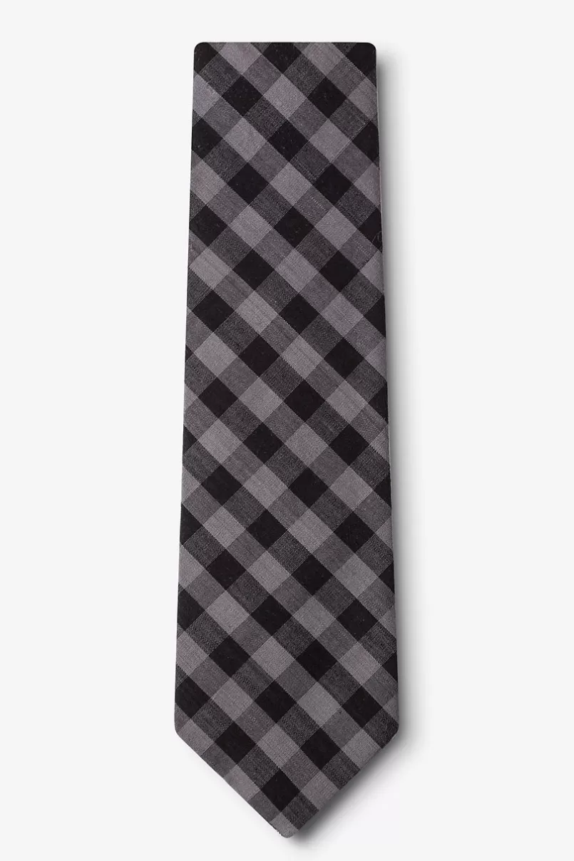 Ties Pasco Extra Long Tie Black Discount