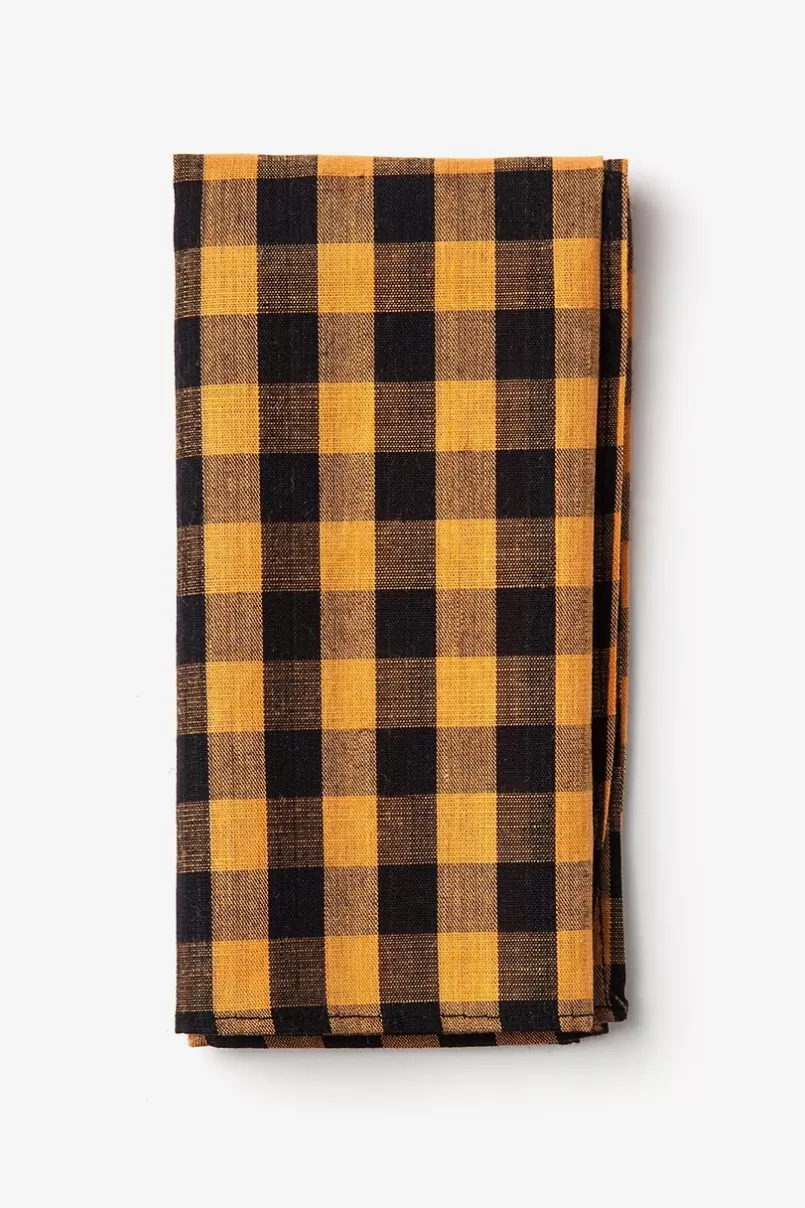 Ties Pasco Pocket Square Orange Best Sale