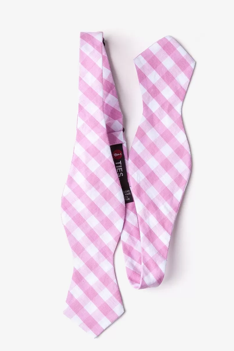 Ties Pasco Diamond Tip Bow Tie Pink Clearance