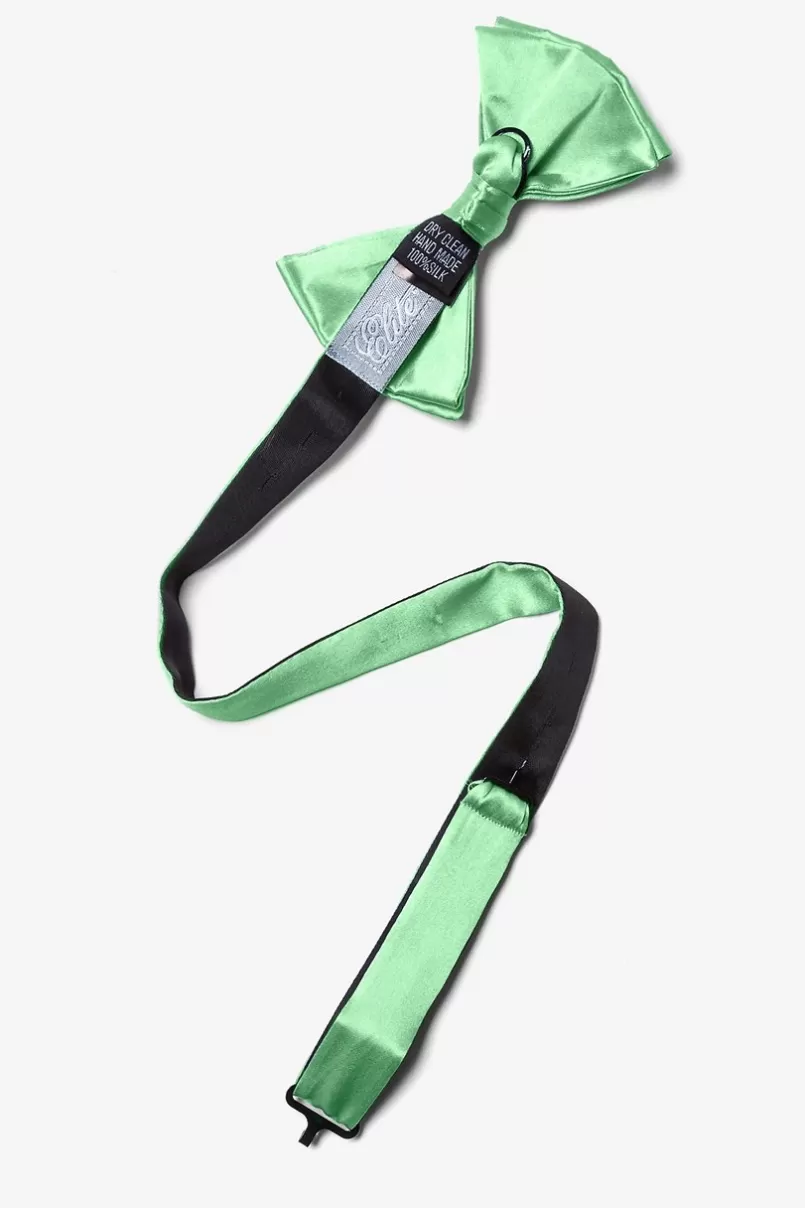 Ties Peapod Green Pre-Tied Bow Tie PeapodGreen Cheap