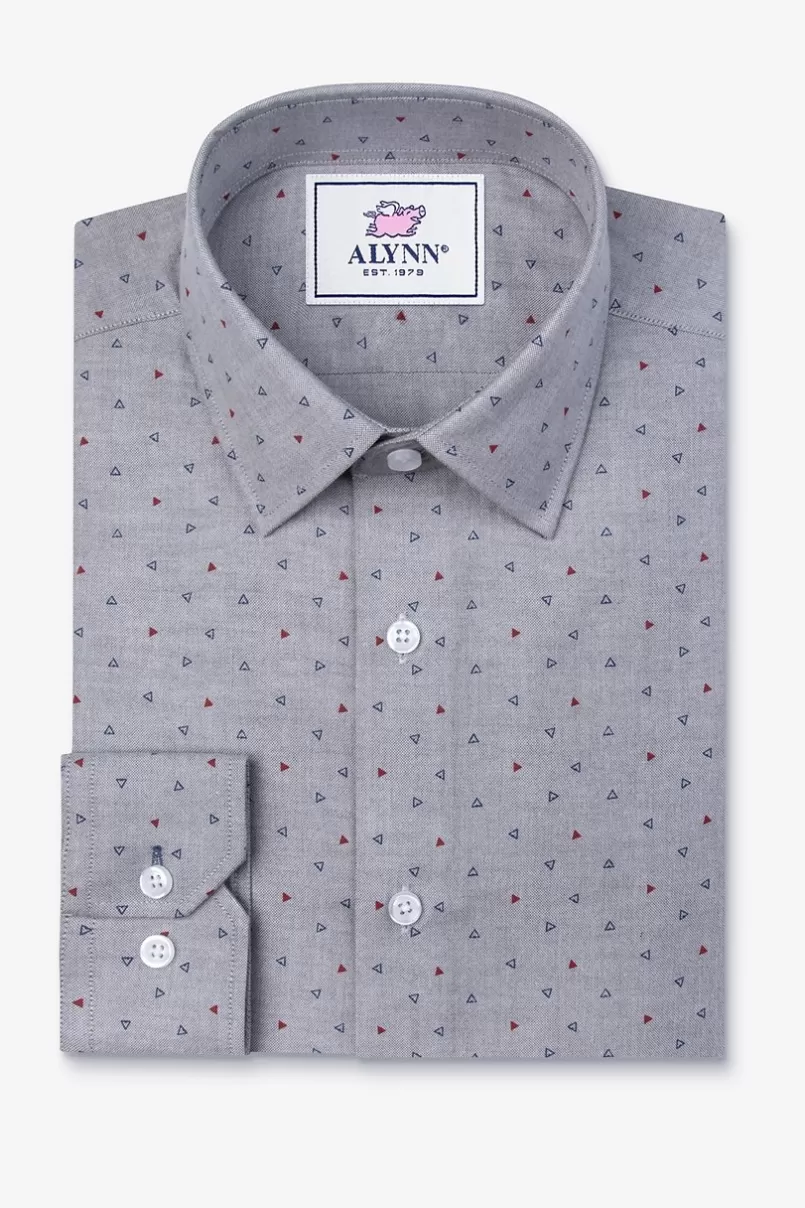 Ties Percy Casual Shirt Gray Clearance