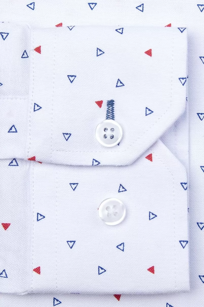 Ties Percy Casual Shirt White Fashion