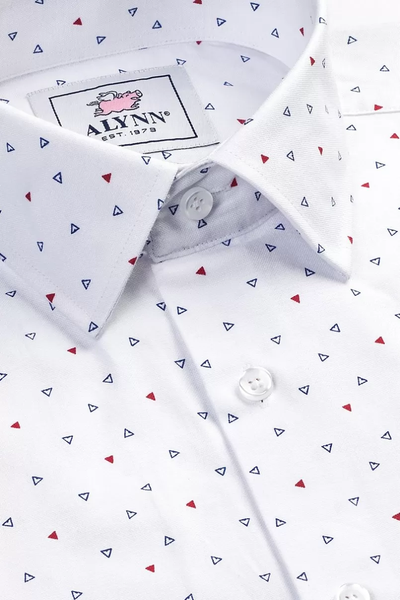 Ties Percy Casual Shirt White Shop