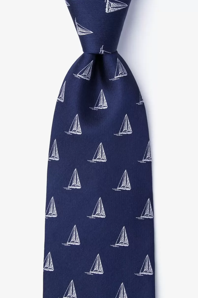 Ties Pier Pressure Navy Blue Tie NavyBlue Sale