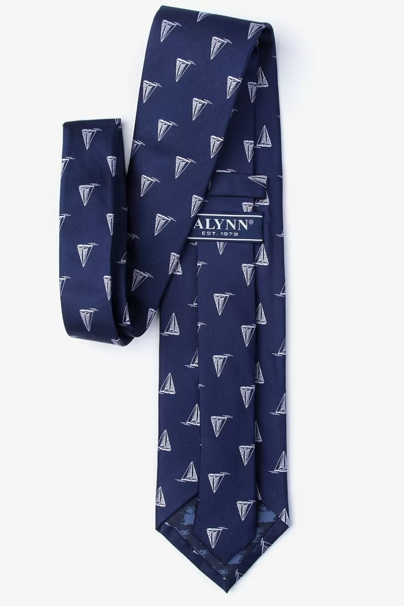 Ties Pier Pressure Navy Blue Tie NavyBlue Sale