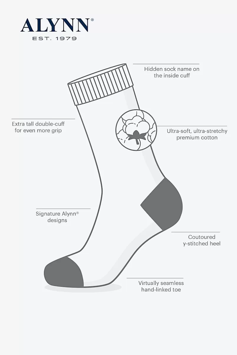 Ties Pine and Dandy Sock Ivory Best Sale