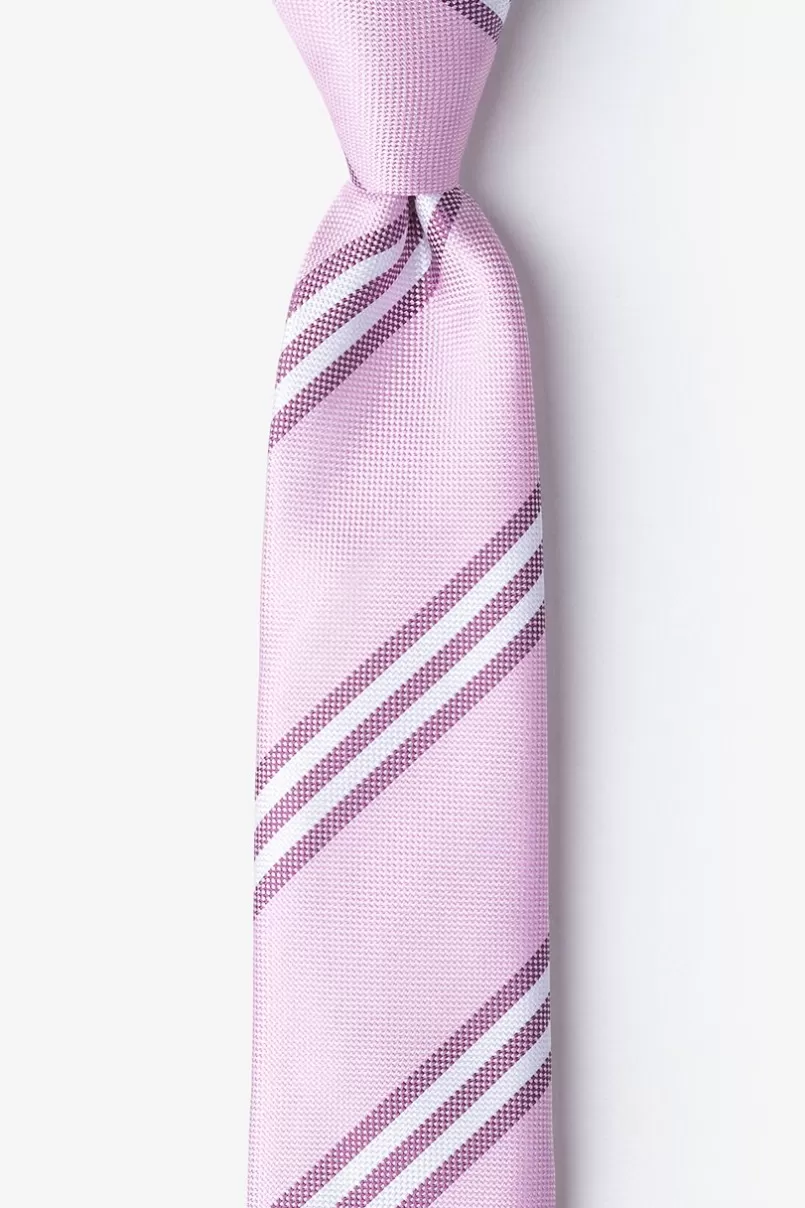 Ties Pioneer Pink Skinny Tie Fashion