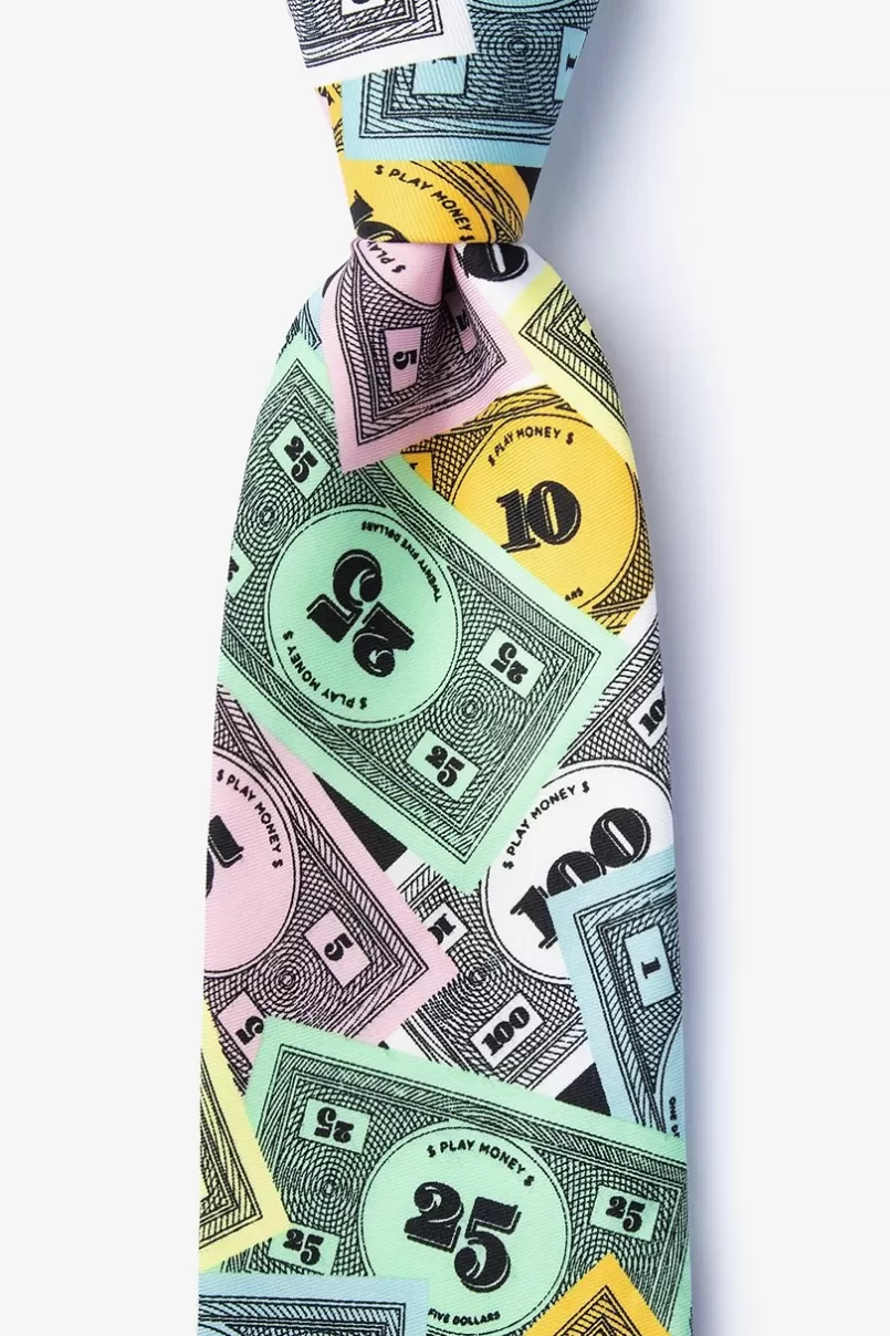 Ties Play Money Black Tie Clearance