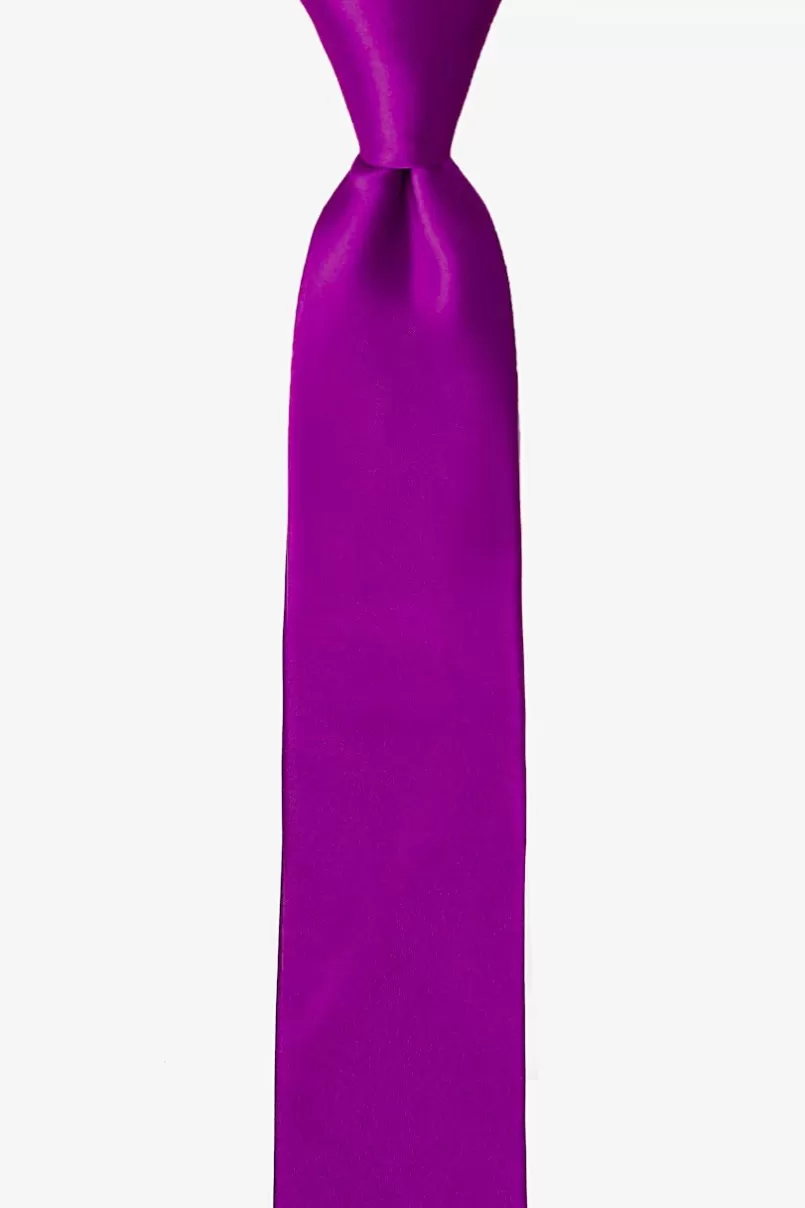 Ties Plum Wine Skinny Tie PlumWine Outlet