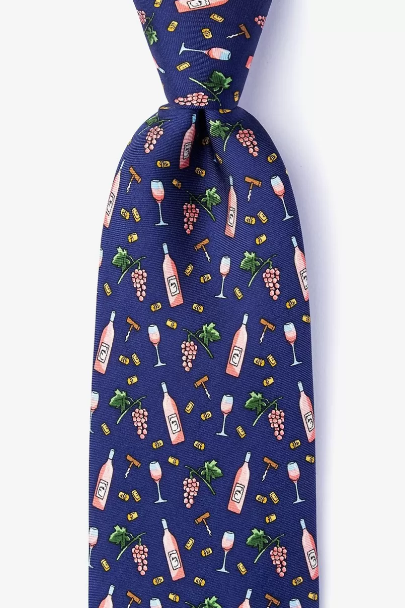 Ties Pour Decisions Navy Blue Extra Long Tie NavyBlue Flash Sale