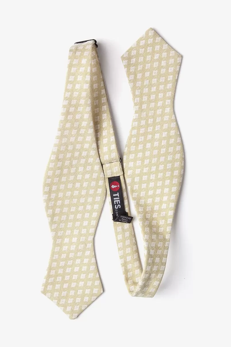 Ties Poway Diamond Tip Bow Tie Gold Store