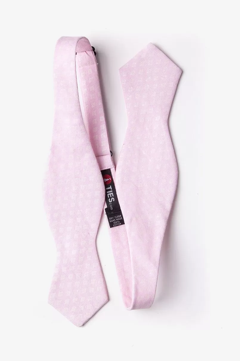 Ties Poway Diamond Tip Bow Tie Pink Best