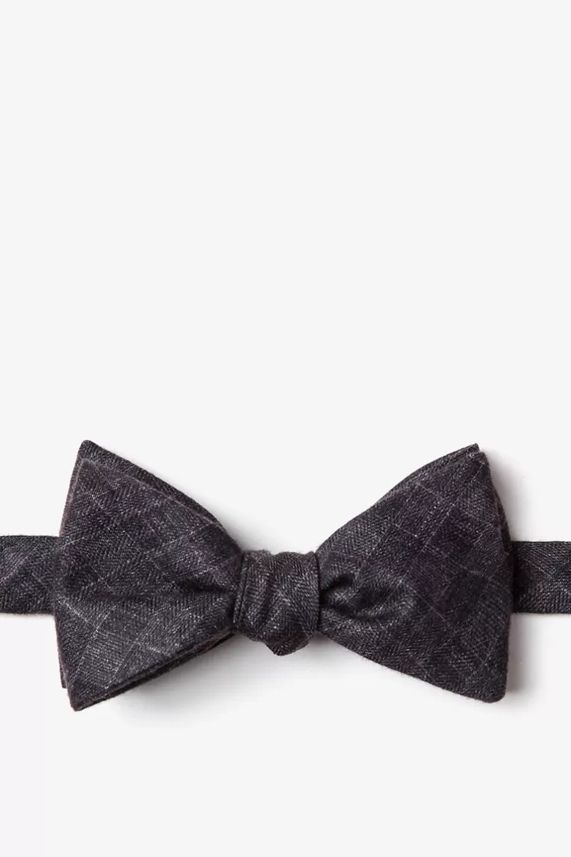 Ties Prescott Self-Tie Bow Tie Gray Online