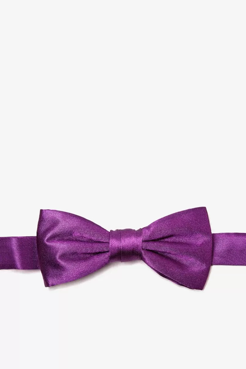Ties Purple Plum Bow Tie For Boys PurplePlum Fashion
