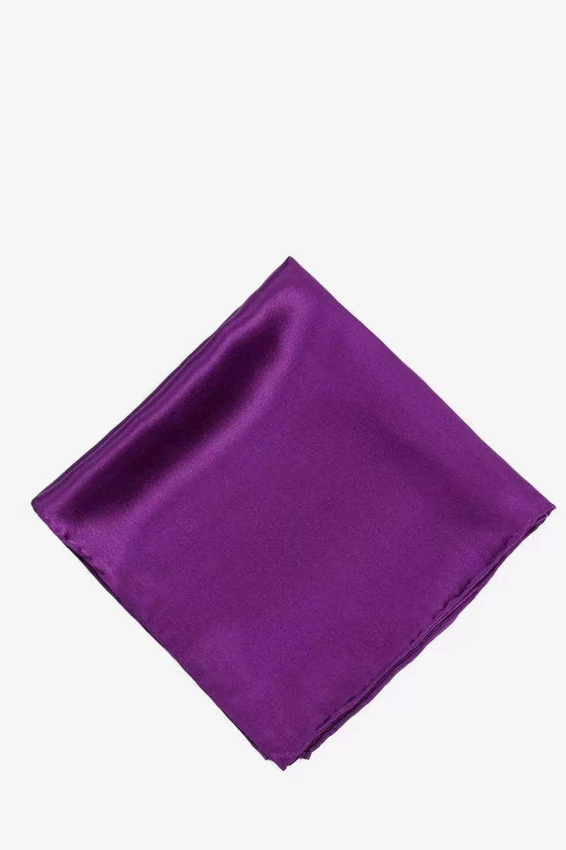 Ties Purple Plum Pocket Square PurplePlum Online