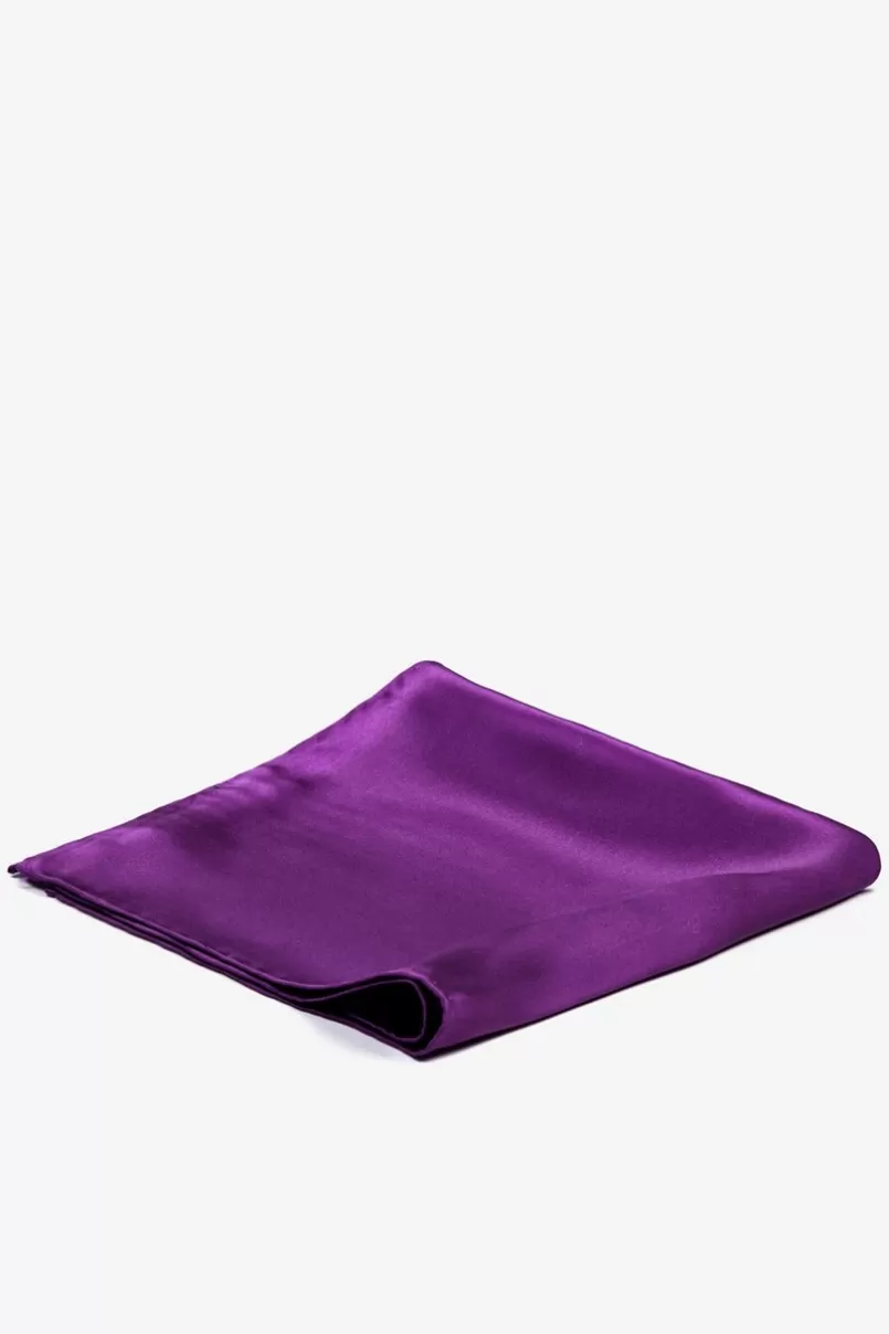 Ties Purple Plum Pocket Square PurplePlum Online