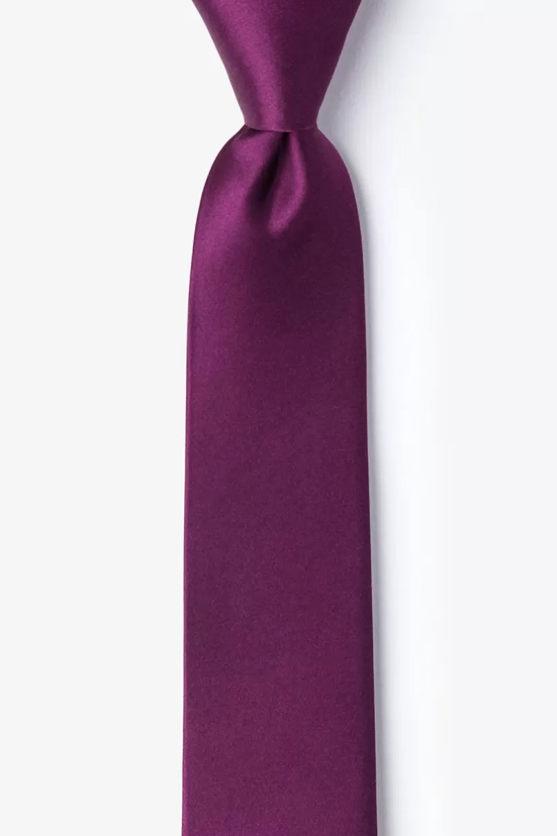 Ties Purple Plum Tie For Boys PurplePlum Clearance