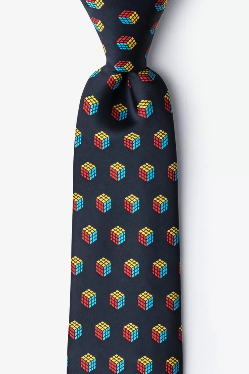 Ties Puzzle Cubes Black Tie Shop