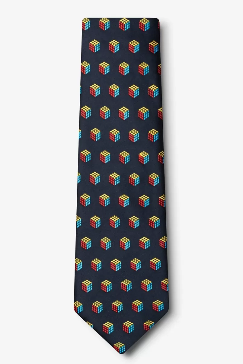Ties Puzzle Cubes Black Tie Shop